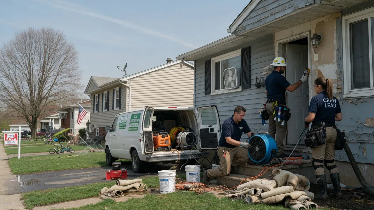 Flood Cleanup in Hopwood, PA near me